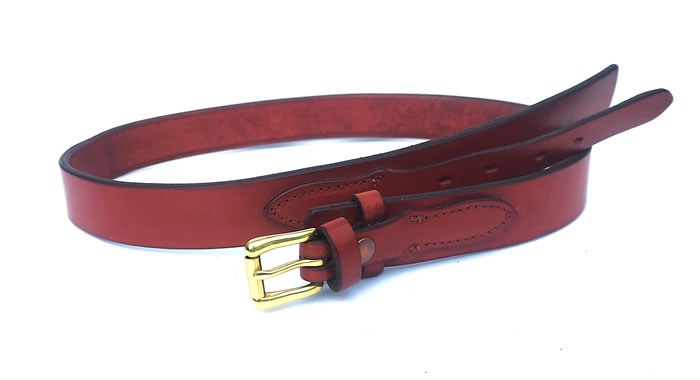 American harness leather ranger style belt